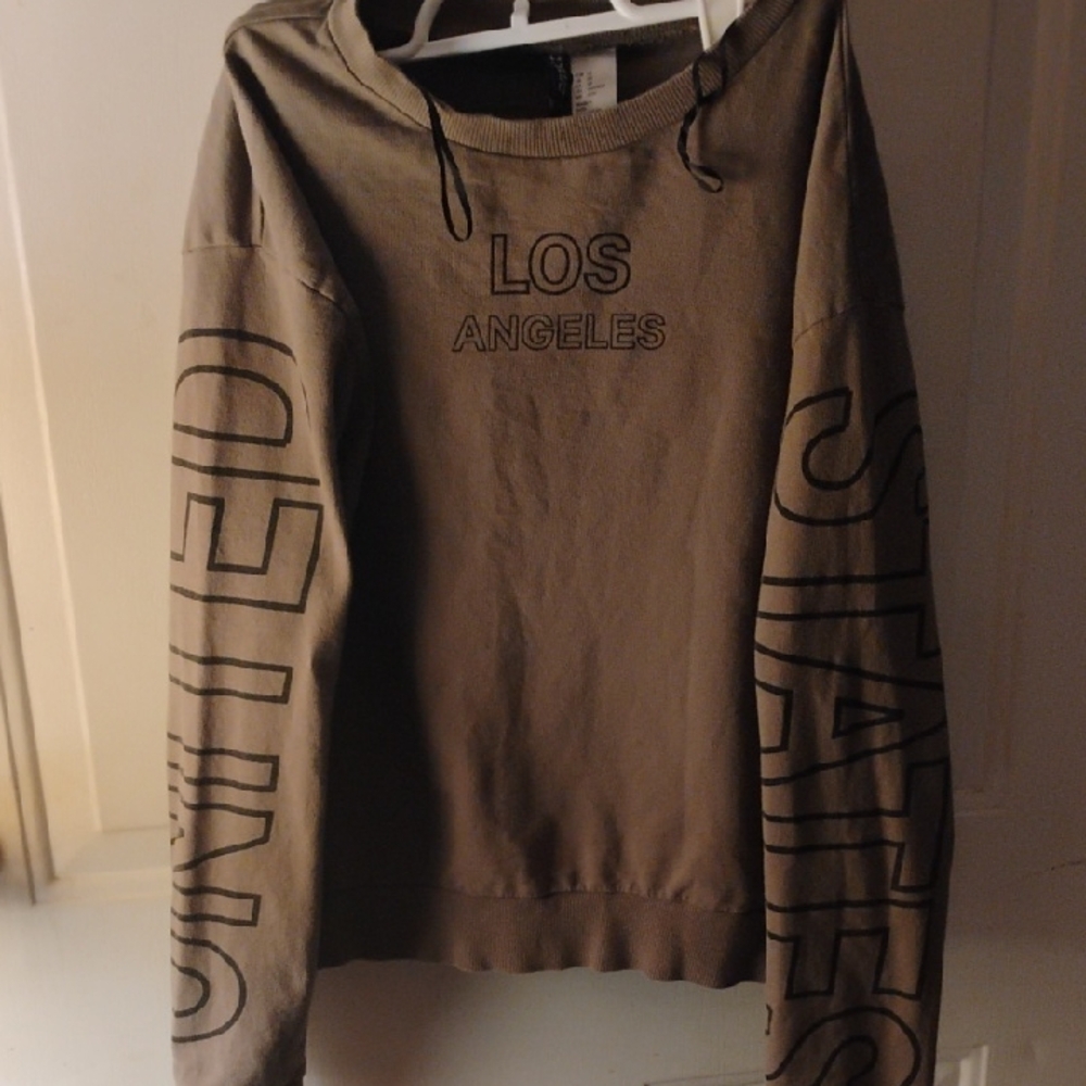Divided Taupe Crewneck Sweatshirt
